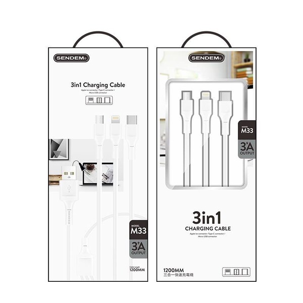 สายชาร์จ Sendem M33