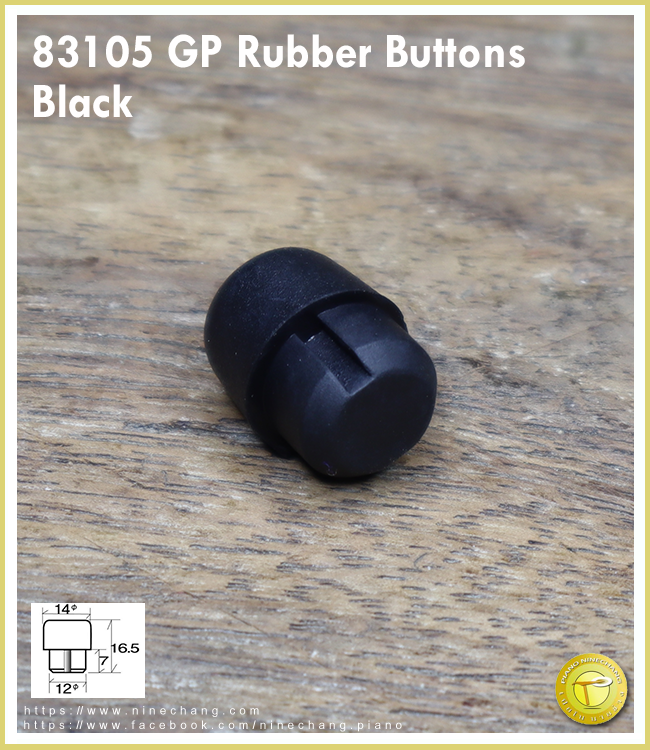 83105 GP Rubber bottons