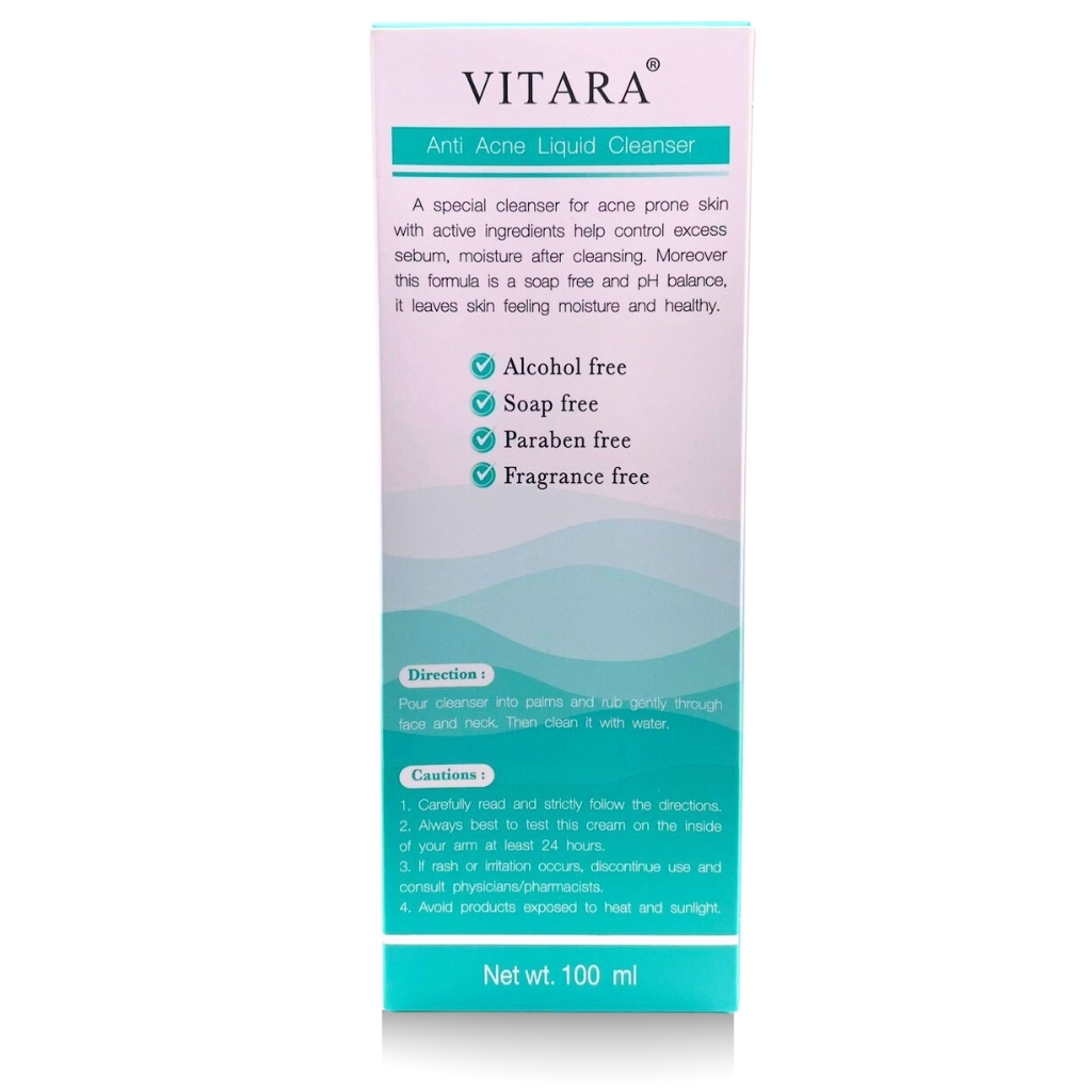 Vitara Anti acne (liquid Cleanser)