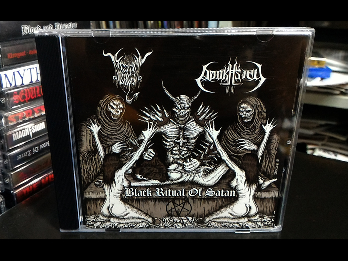 BLACK ANGEL/ADOKHSINY'Black Ritual Of Satan (Split 2010)' CD