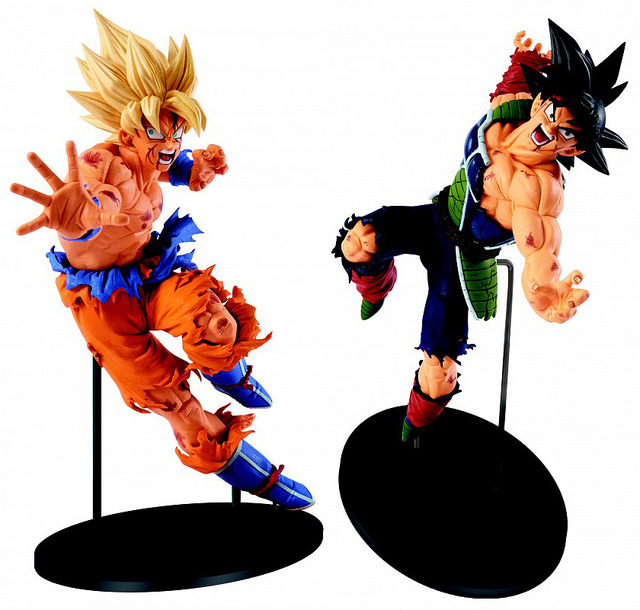 Banpresto Scultures Dragonball - Son Gokou & Baduck