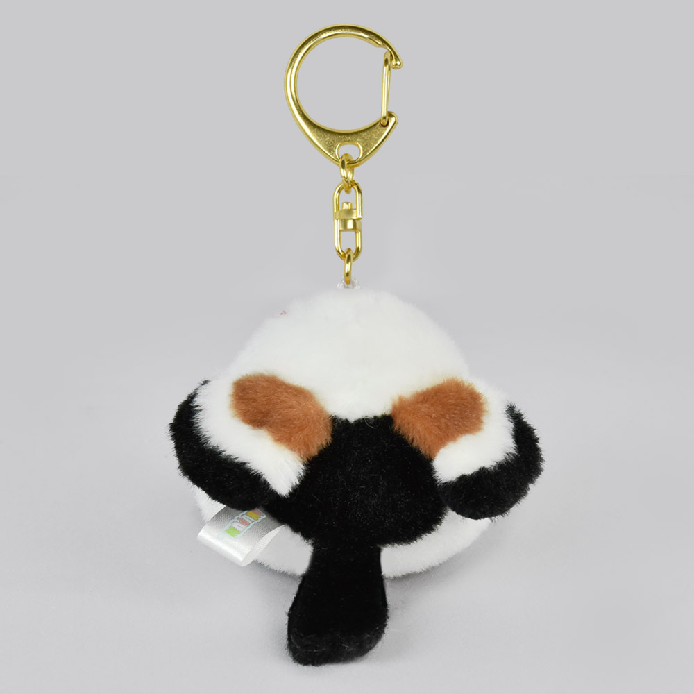 [PRE-ORDER] พวงกุญแจ ตุ๊กตา ชิมะจัง ดอกไม้ นกชิมะเอะนากะ นกฮอกไกโด Size 6 x 6 cm นำเข้าจากญี่ปุ่น Fuku-Fuku Shimaenaga Shima-chan Keychain 703911