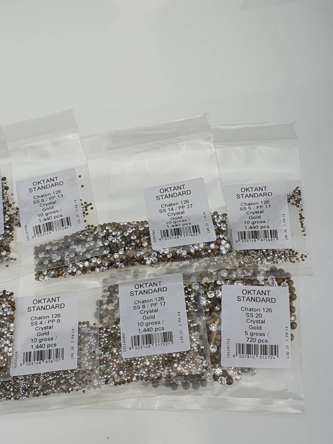 เพชรชวารอฟกี้ คริสตัลแท้ เกรดอ๊อกตั้น Oktant ก้นแหลมสำหรับงานเครื่องประดับตกแต่ง