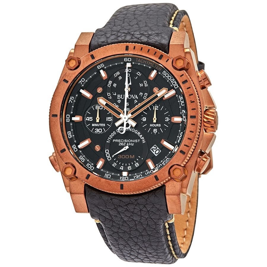Bulova 97B188 นาฬิาผู้ชาย Precisionist Chronograph Quartz Men's Watch