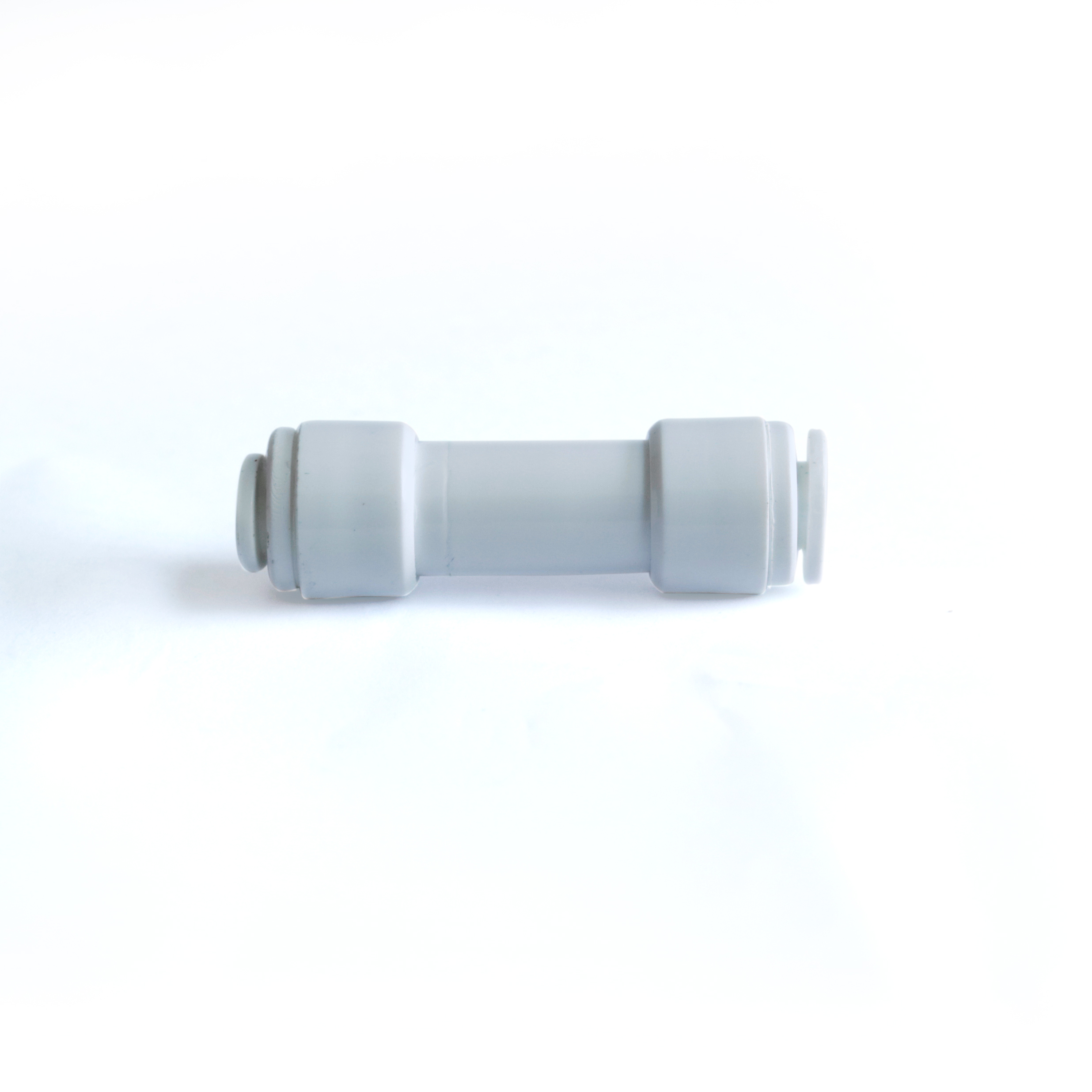 ข้อต่อ check valve กันน้ำไหนย้อนกลับ (1/4"x 1/4") 2หุน x 2หุน Plastic สวมเร็ว Speed Fit