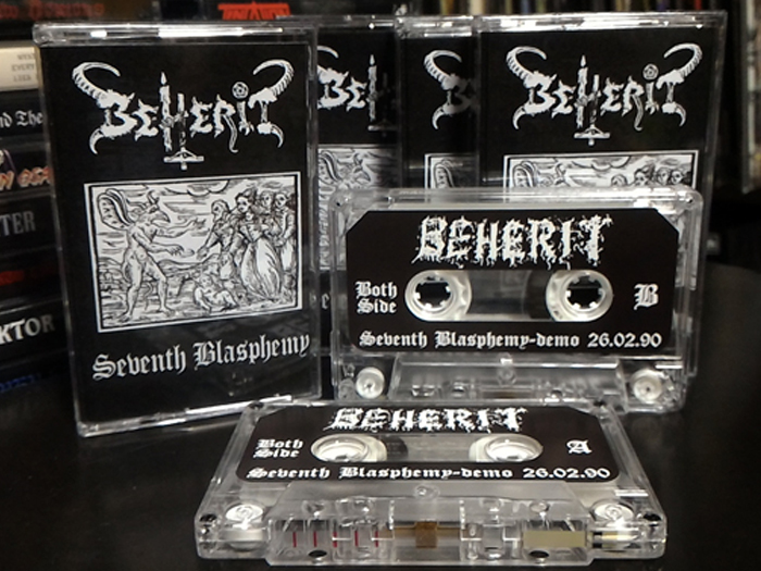 BEHERIT'Seventh Blasphemy' Tape