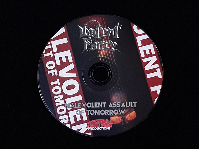 VIOLENT FORCE 'Malevolent Assault Of Tomorrow' CD
