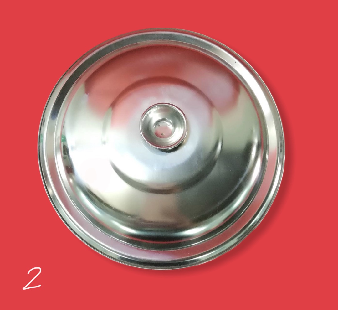 หม้อต้มชาสเตนเลสอย่างดี ขนาด 25* 25 ไม่มีสารตระกั่ว 25*25cm Stainless steel soup bucket