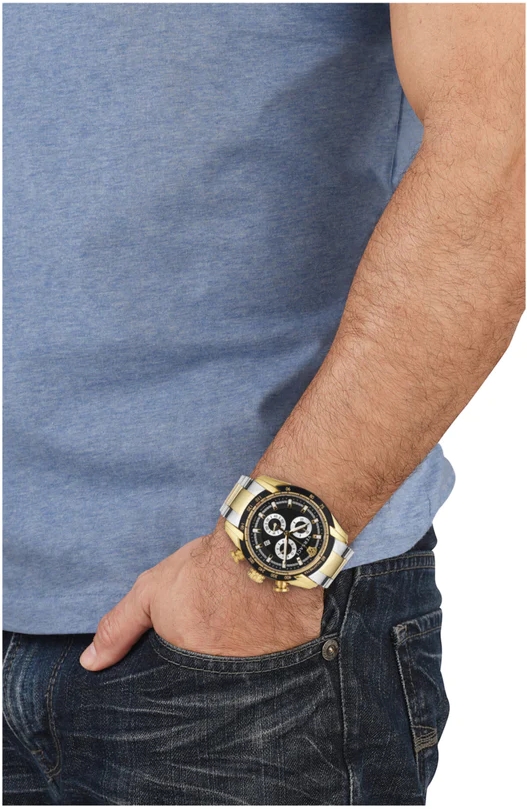 Versace VE2I00421 นาฬิกาผู้ชาย V-Ray Chronograph Quartz Men's Watch