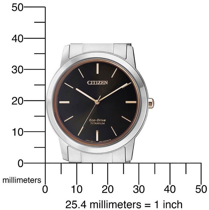 Citizen FE7024-84E นาฬิกาผู้หญิง Eco-Drive Super Titanium Women's Watch