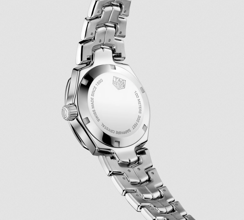 Tag Heuer WBC1316.BA0600 นาฬิกาผู้หญิง Link Date Quartz 32mm Diamonds Ladies Watch