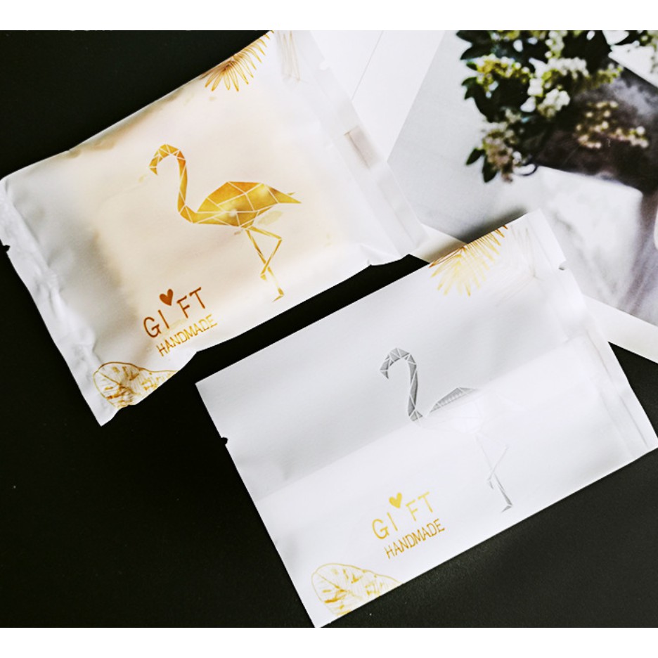 ถุงซีล ใส่ขนม คุกกี้ ลูกอม ขนาด 7x9.5-10 ซม. จำนวน 97-100 ใบ/แพ็ค ชุดที่ 3/4