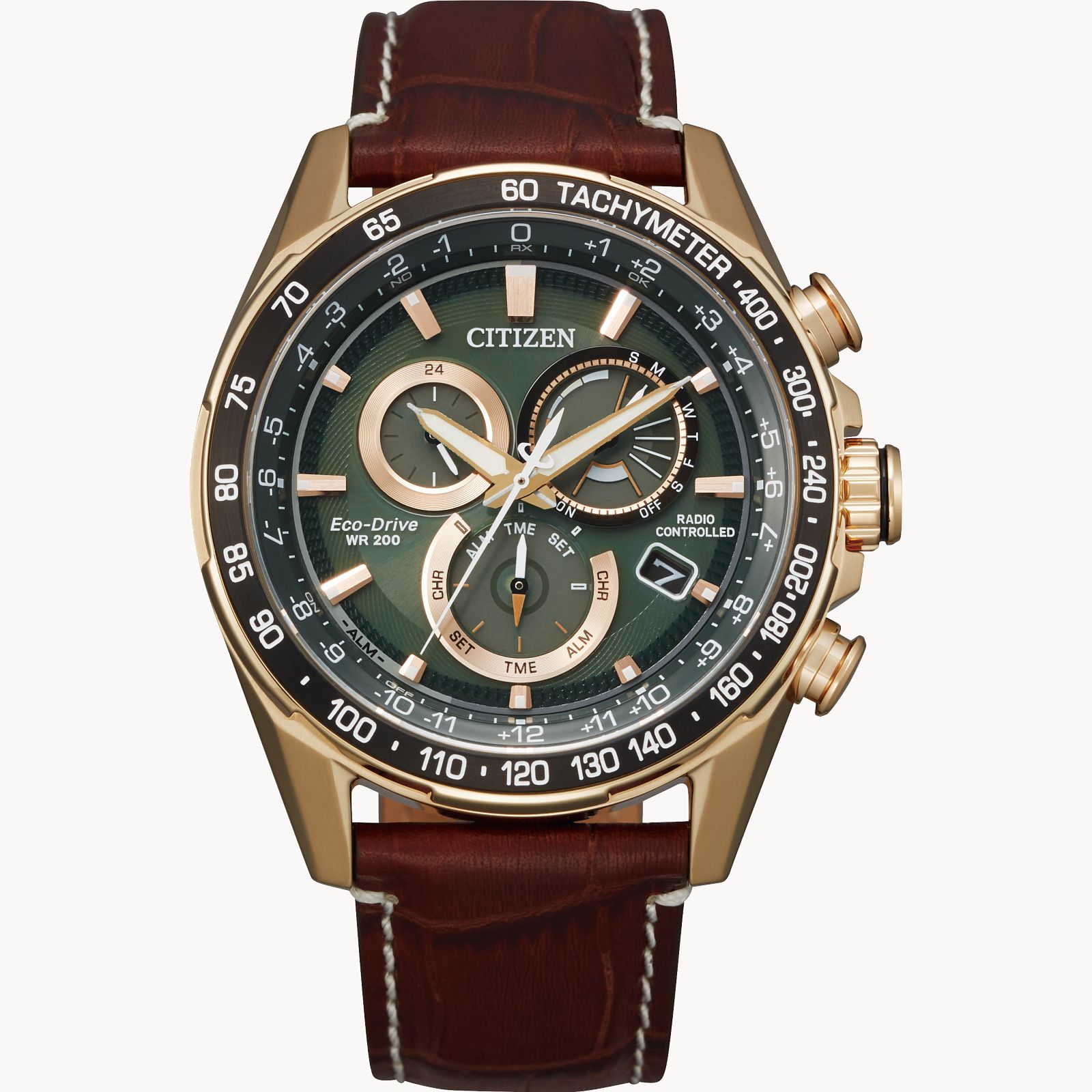 Citizen CB5919-00X นาฬิกาผู้ชาย Eco-Drive PCAT Perpetual Chrono A-T Men's Watch