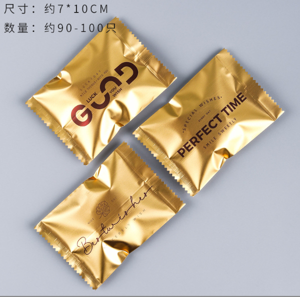 ถุงซีล ใส่ขนม คุกกี้ ลูกอม ขนาด 7x9.5-10 ซม. จำนวน 97-100 ใบ/แพ็ค ชุดที่ 6/6