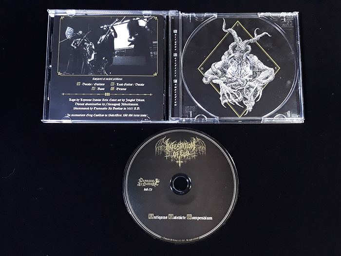 INFESTATION OF EVIL 'Antiquus Maledicte Compendium' CD