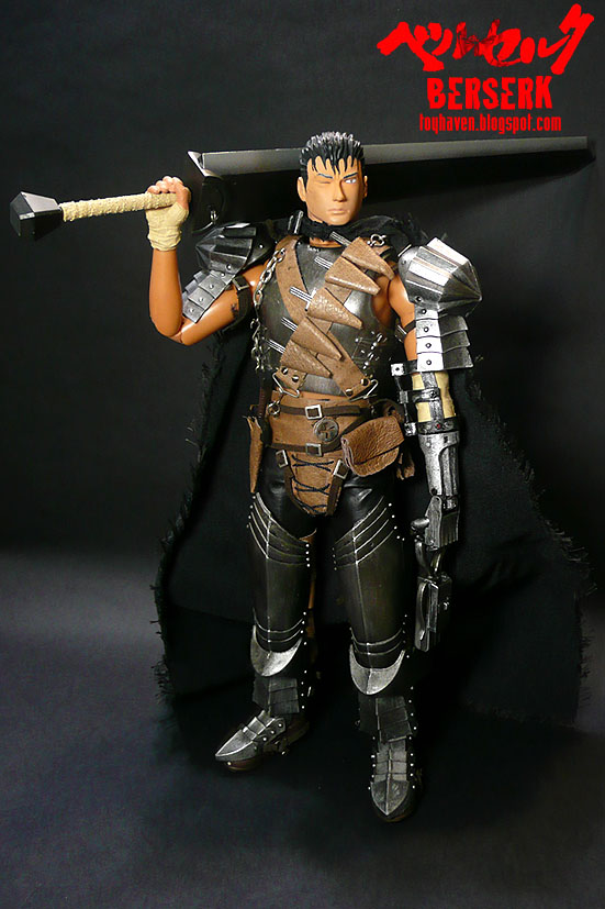 Dragon Berserk 1/6 Guts Black Swordsman 12-inch Figure