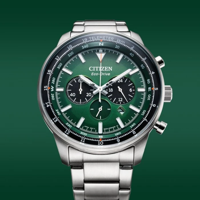 Citizen CA4500-91X นาฬิกาผู้ชาย Chrono Eco-Drive Men's Watch