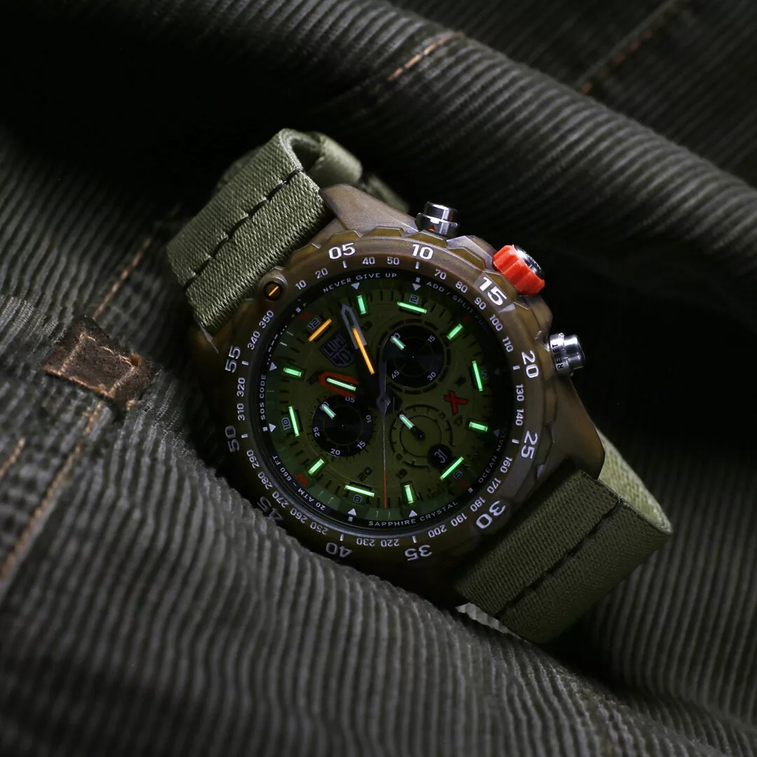 Luminox XB.3757.ECO นาฬิกาผู้ชาย Bear Grylls Survival Chronograph Men's Watch
