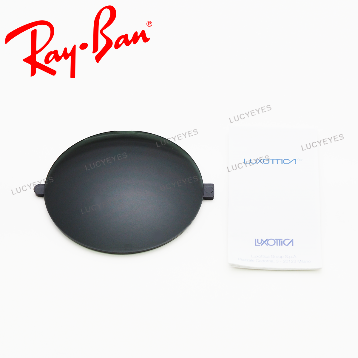เลนส์ RAYBAN แท้ 100% อะไหล่เลนส์วงกลม เลนส์สีเขียว