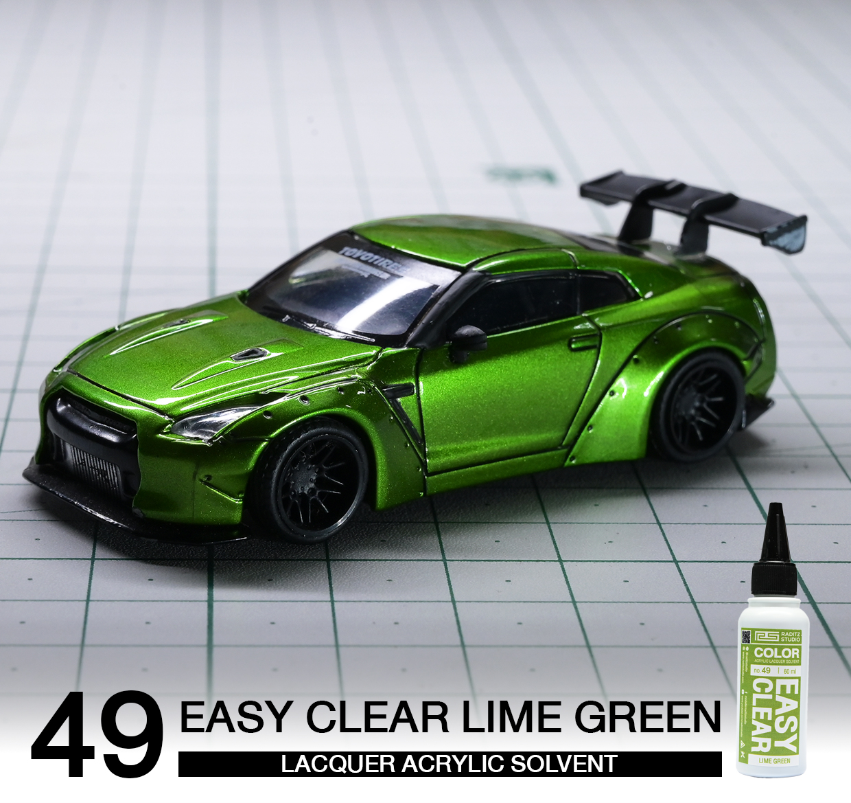 NO.49L Easy Clear Lime Green [ใส] 120ml