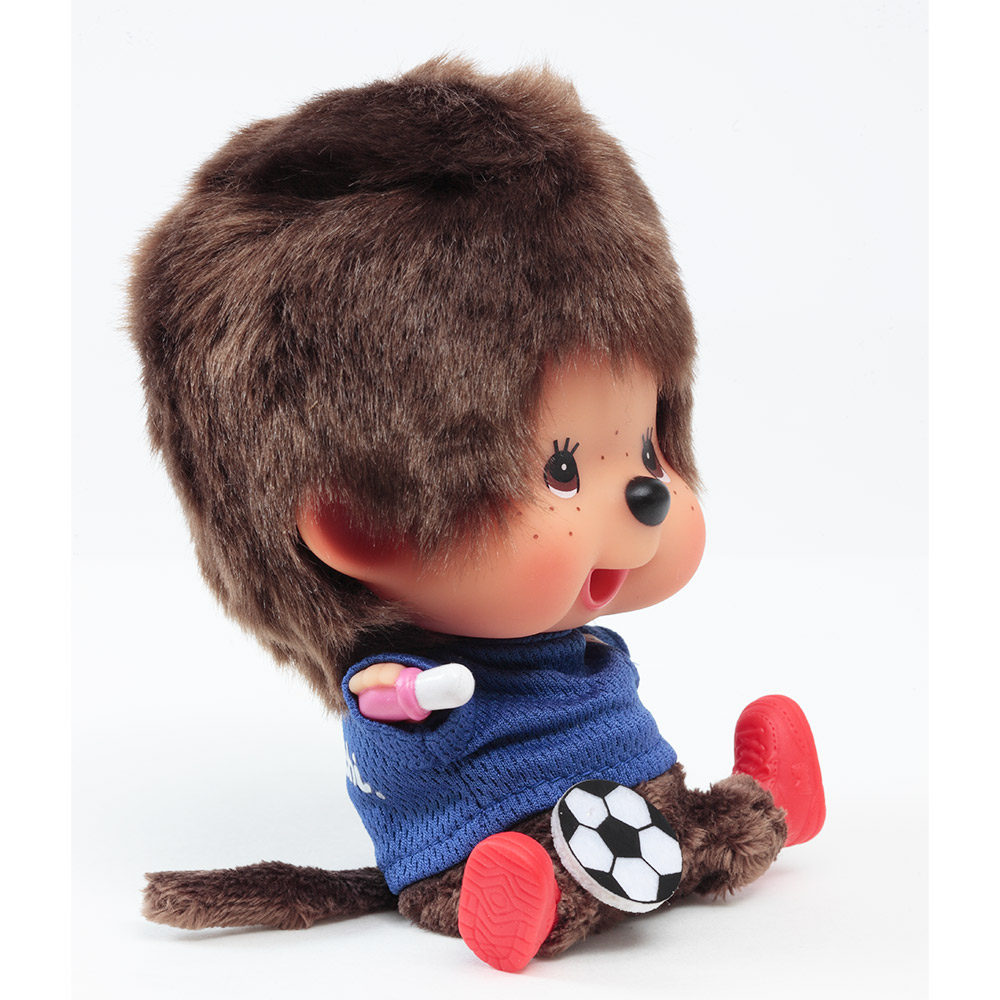 [PRE-ORDER] ตุ๊กตา ม่อนชิชิ นักฟุตบอล Size 12 cm ม่อนชิชิคุง Monchhichi Let's Sports Soccer นำเข้าจากญี่ปุ่น レッツ！スポーツモンチッチ サッカー 男の子