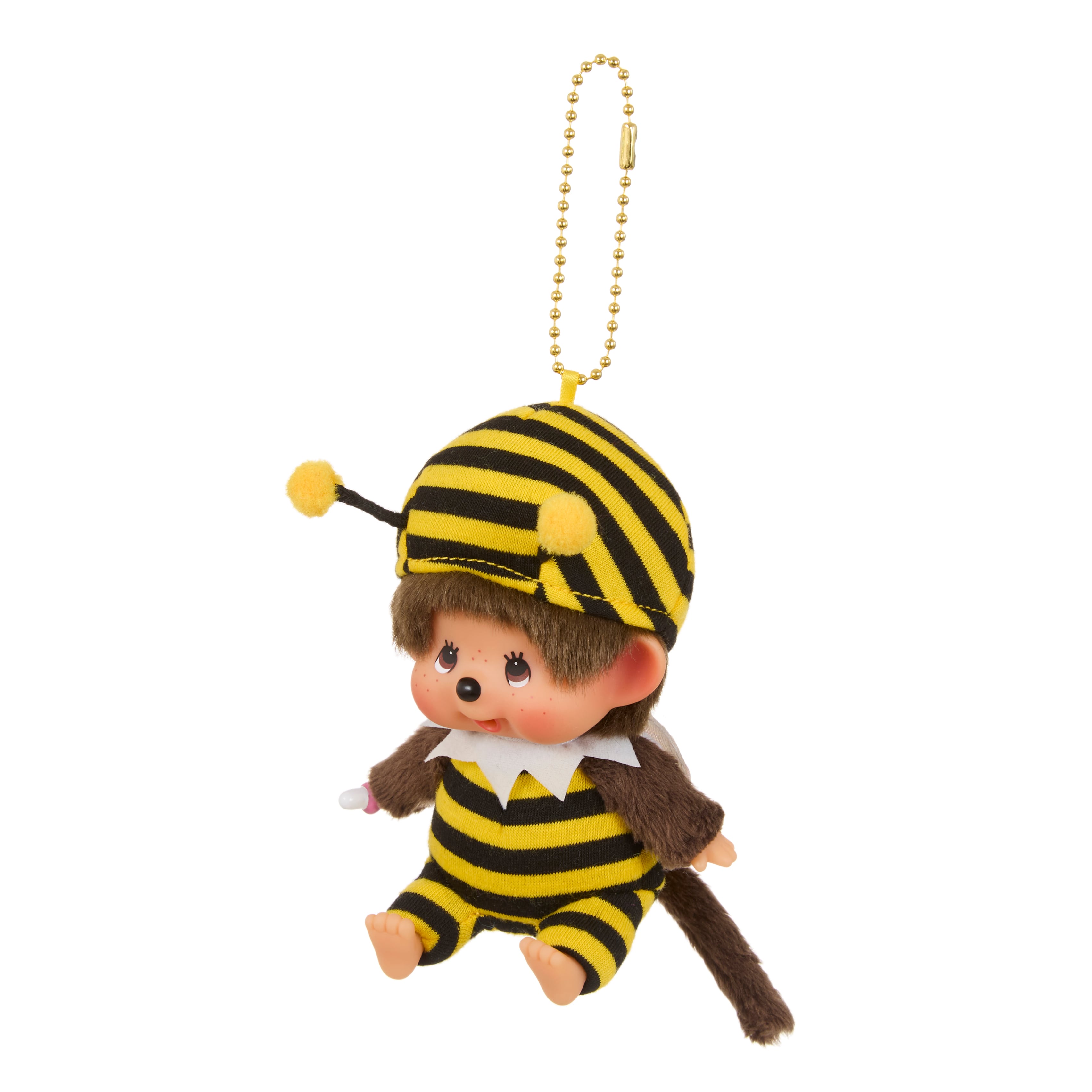 [PRE-ORDER] เซ็ท 2 ตัว พวงกุญแจ ตุ๊กตา ม่อนชิชิ เต่าทอง และ ผึ้งน้อย Monchhichi x Ladybug Honeybee Size SS นำเข้าจากญี่ปุ่น モンチッチ てんとう虫 ミツバチ キーチェーン