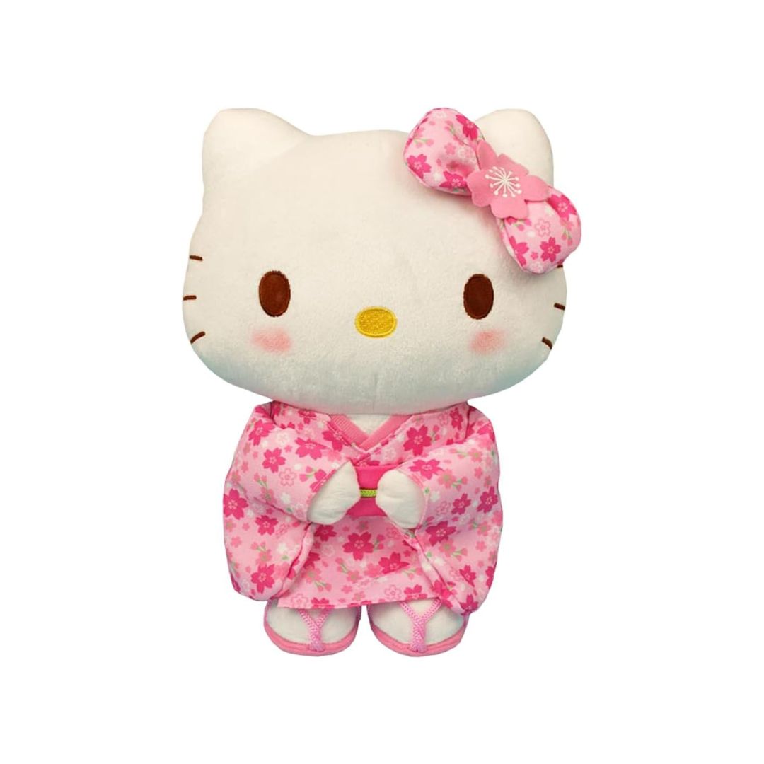 [PRE-ORDER] ตุ๊กตา คิตตี้ กิโมโน ซากุระ สีชมพู Hello Kitty PINK Kimono Sakura Size S นำเข้าจากญี่ปุ่น ハローキティ 桜着物