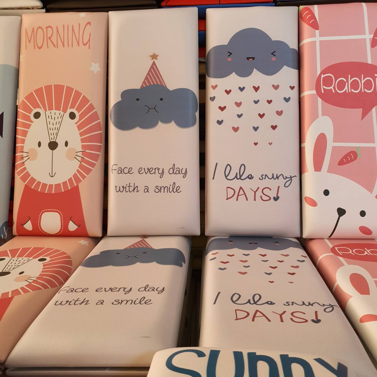 บุผนังกันกระแทก ลายการ์ตูนน่ารักๆ ขนาด 20x50 ซม.หนา 3.3 ซม. ชุดที่ 2/2