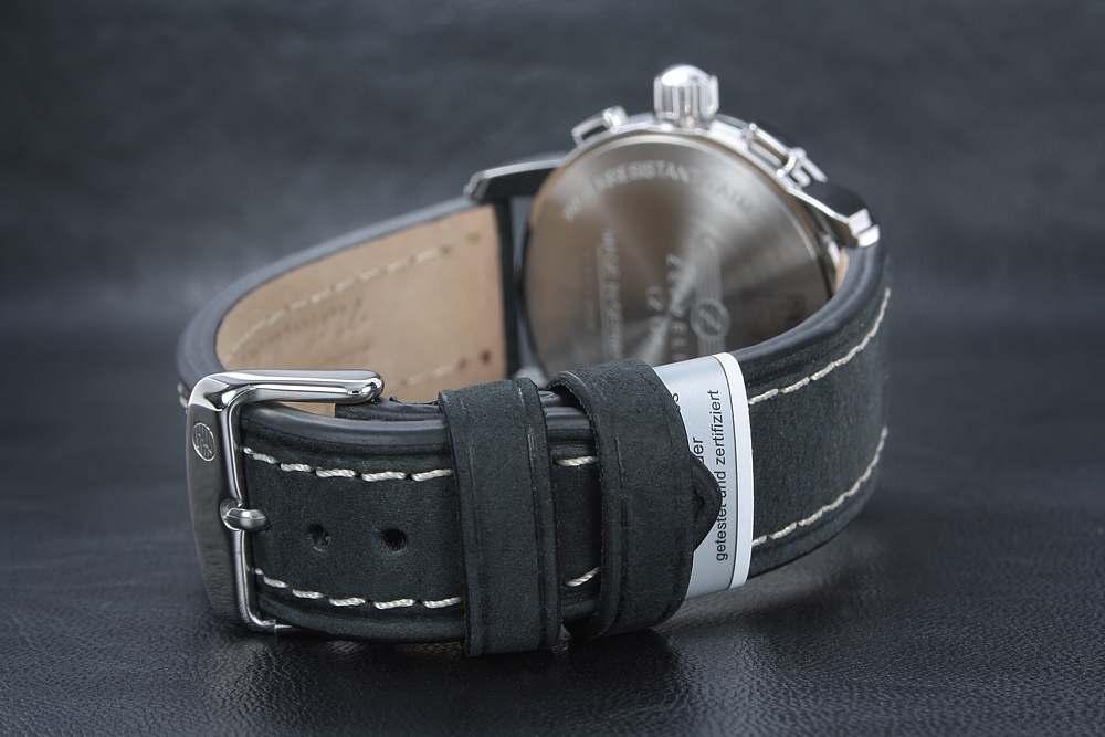 Zeppelin 8674-3 นาฬิกาผู้ชาย LZ127 Graf Zeppelin Chronograph Quartz Men's Watch Made In Germany
