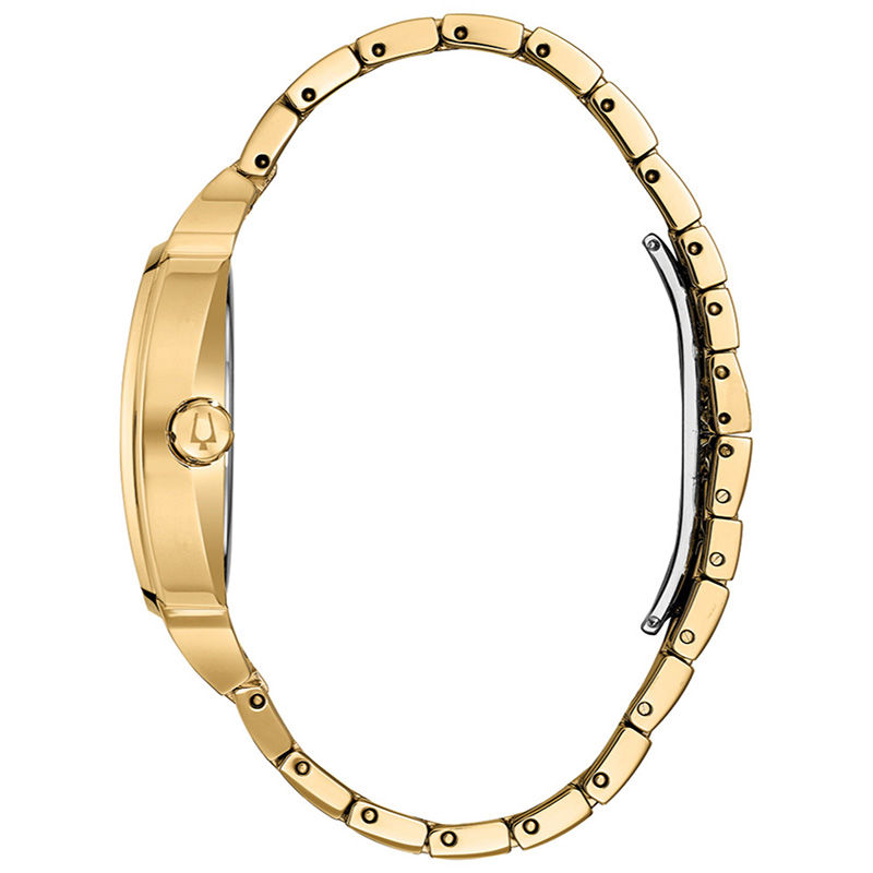 Bulova 98B323 นาฬิกาผู้ชาย Crystal Pave Quartz Men's Watch