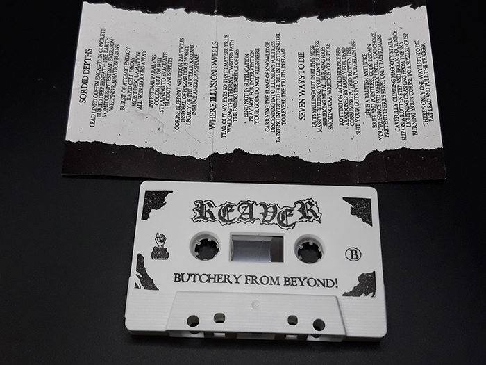 REAVER’Butchery from Beyond!’ Tape.