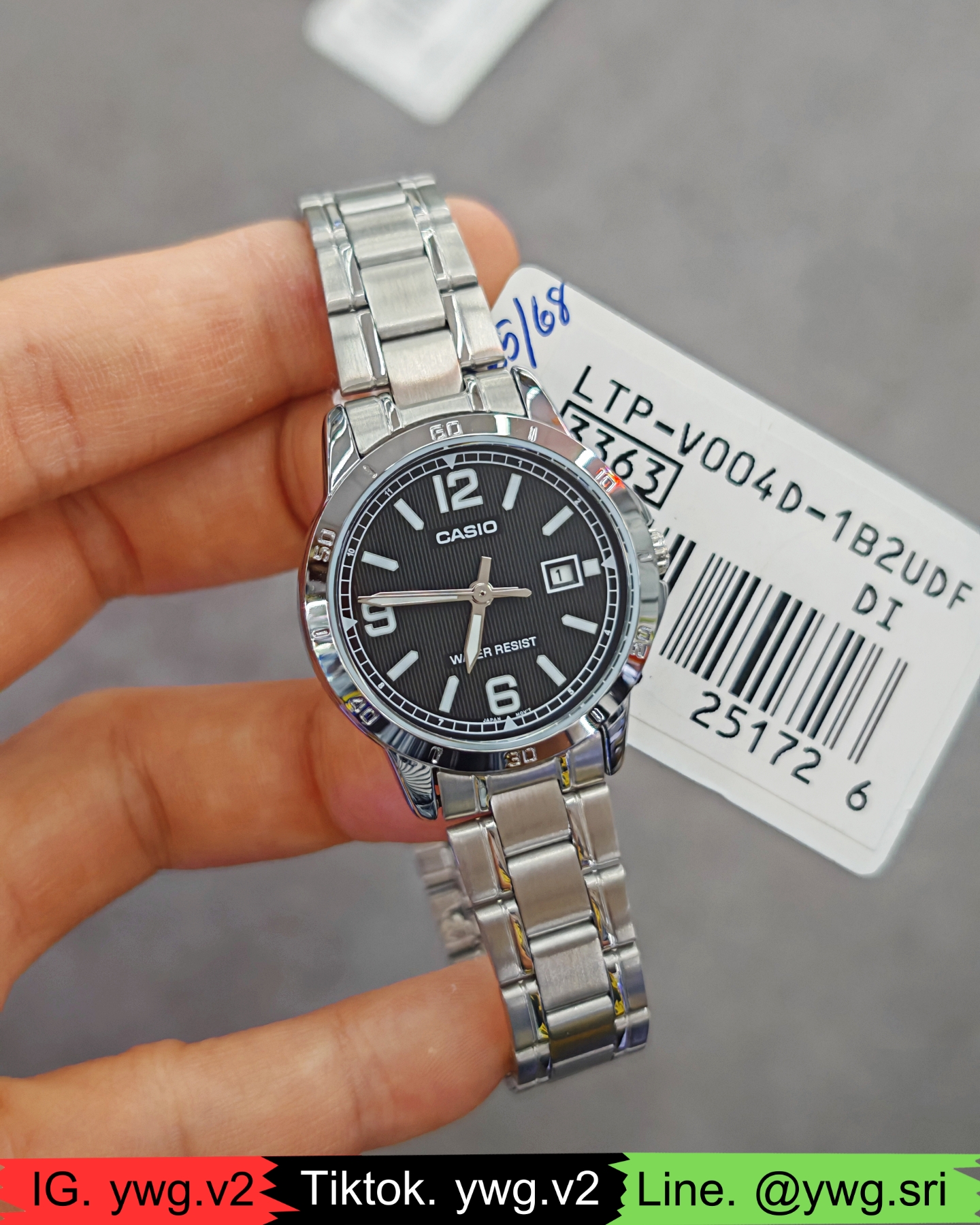 CASIO รุ่น LTP-V004D-1B2