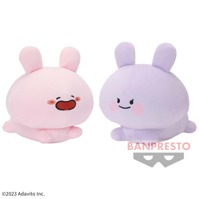 [PRE-ORDER] เซ็ทคู่ 2 ตัว ตุ๊กตา อาซามิมิจัง 20 cm + ตุ๊กตา อาเนะมิมิจัง 20 cm Asamimi-chan Anemimi-chan あさみみちゃん あねみみちゃん ぬいぐるみ นำเข้าจากญี่ปุ่น