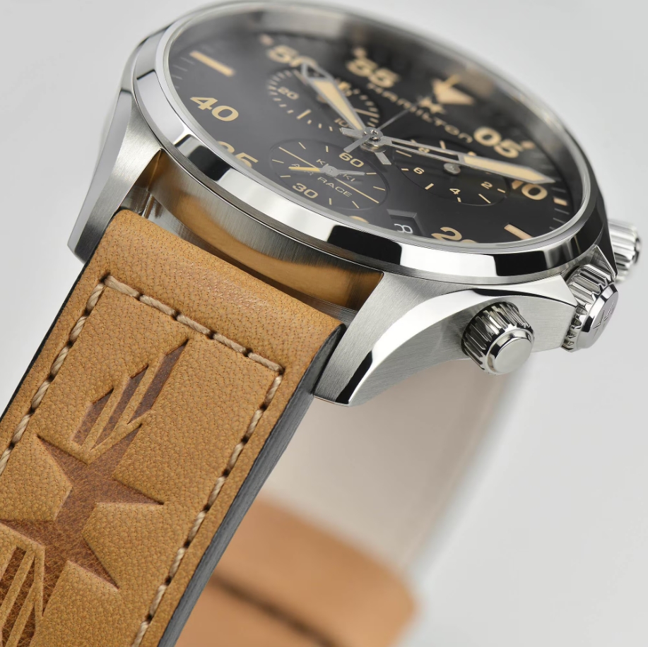 Hamilton H76722531 นาฬิกาผู้ชาย KHAKI PILOT CHRONO QUARTZ Men's Watch