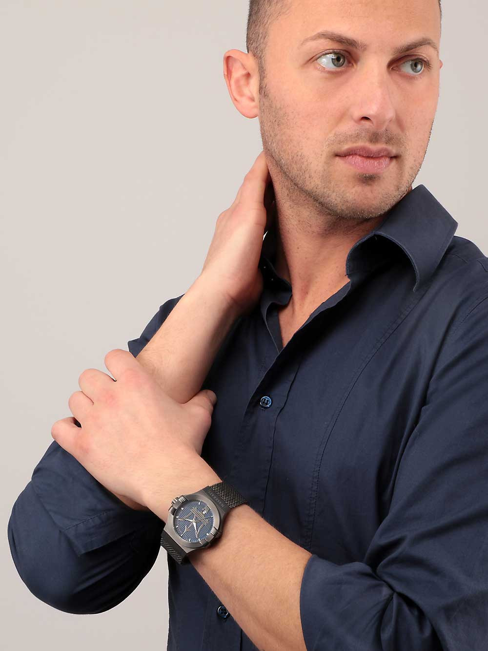 Maserati R8853108005 นาฬิกาผู้ชาย Potenza Quartz Men's Watch