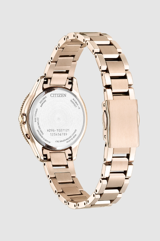 Citizen EE1004-57A นาฬิกาผู้หญิง xC Daichi CollectionRadio-Controlled Eco-Drive Titanium Made In Japan Women's Watch