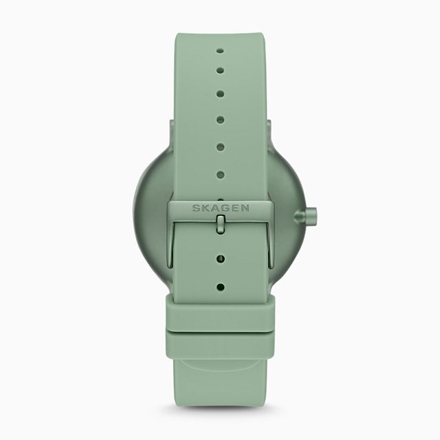 Skagen SKW6590 นาฬิกาผู้ชาย Aaren Kulor Mint Silicone Quartz Men's Watch