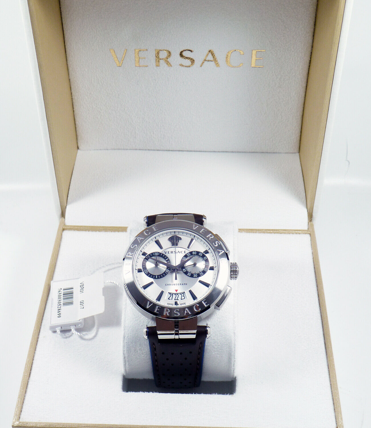 Versace VE1D01120 นาฬิกาผู้ชาย Aion Chronograph Quartz Men's Watch