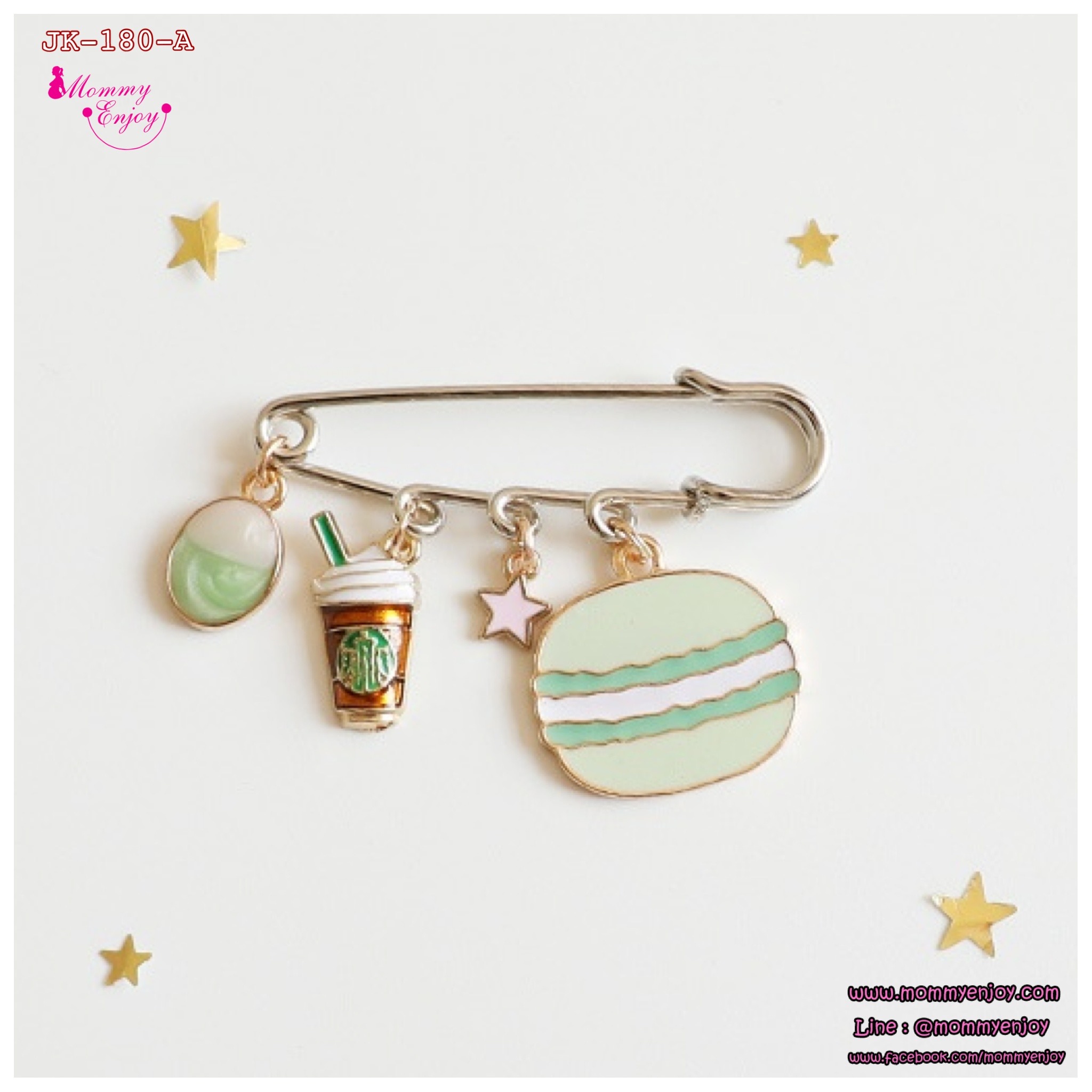 เข็มกลัดติดชุด เข็มกลัดคนท้อง ให้คุณแม่ติดกันได้สารพัด ชุดมาการอง