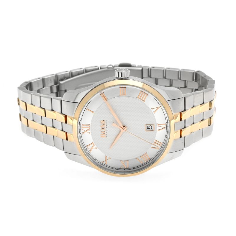 Hugo Boss 1513738 นาฬิกาผู้ชาย Master Quartz Men's Watch