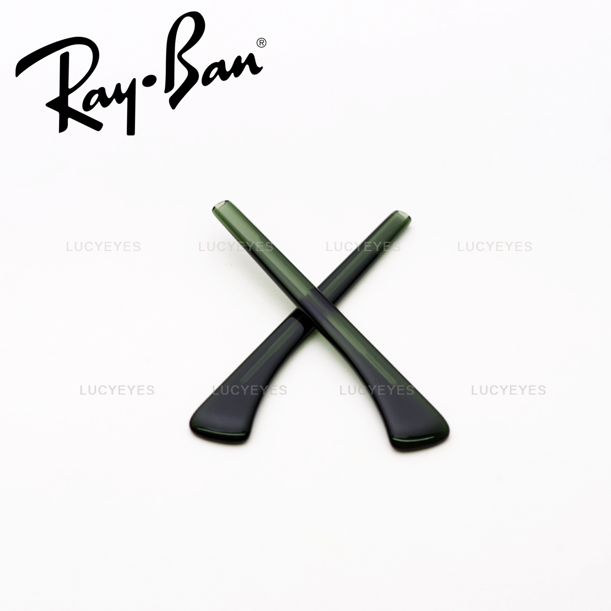 ยางหุ้มขาแว่นกันแดด RAYBAN RB3607 แท้ 100% (สีเขียว)