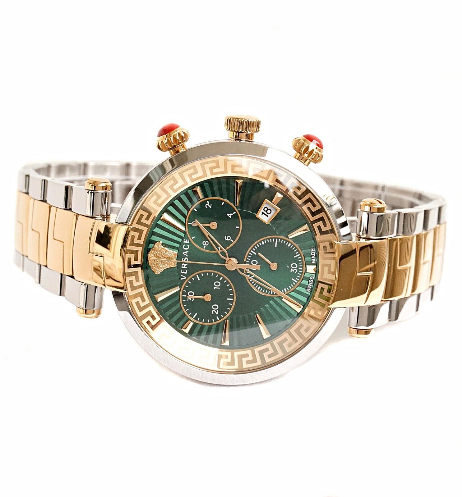 Versace VE2M00521 นาฬิกาผู้หญิง Revive Chrono Quartz Women's Watch