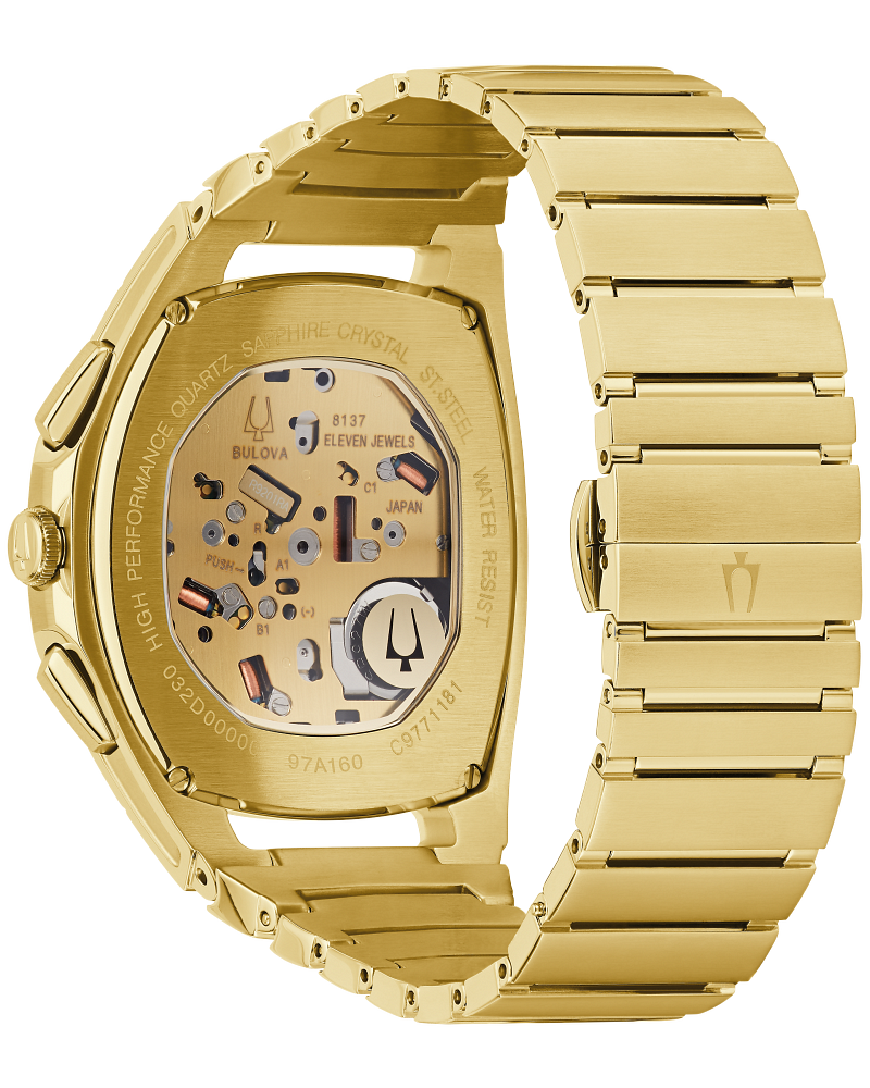 Bulova 97A160 นาฬิาผู้ชาย CURV Chronograph Quartz Men's Watch