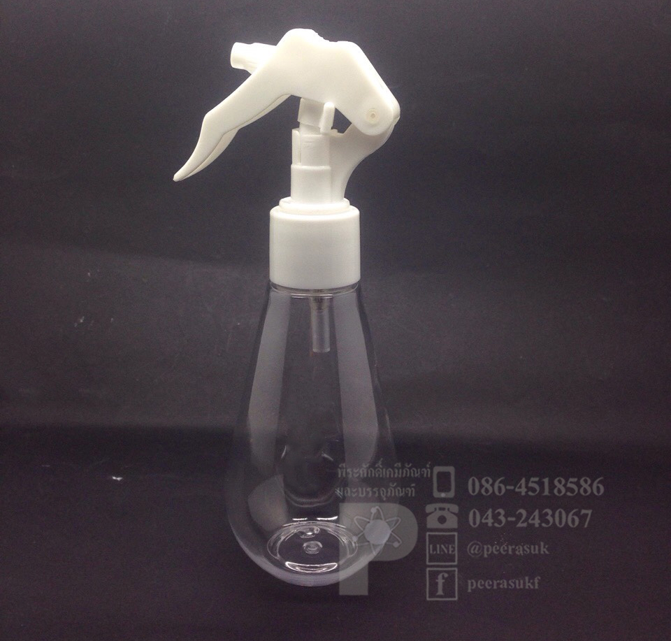 หยดน้ำ 150 ml ใส+ฟ็อกกี้ขาว จำนวน 10 ชิ้น
