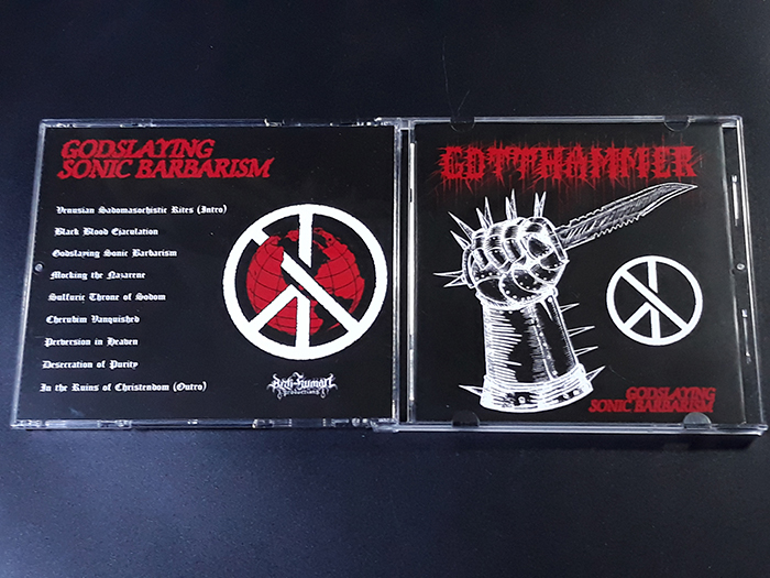 GOTTHAMMER'Godslaying Sonic Barbarism' CD