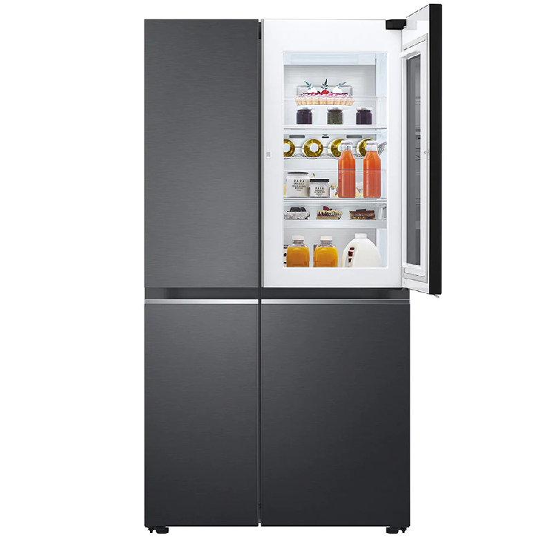 LG ตู้เย็น Instaview Door-in-Door รุ่น GC-Q257CQFS ขนาด 23.1 คิว ระบบ Inverter Linear (ชลบุรีส่งฟรี)