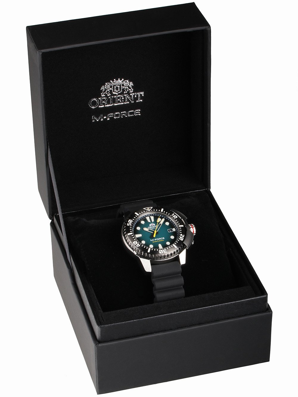 Orient RA-AC0L04L00B นาฬิกาผู้ชาย M-Force Automatic Diver's Japan Men's Watch