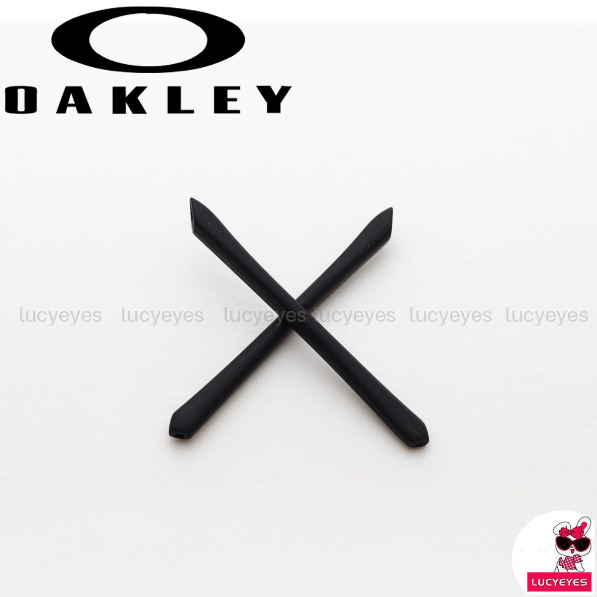 ยางขาแว่น OAKLEY OO4074, TAPER สีดำ