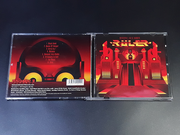 RULER'Descent Into Hades' CD