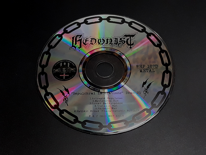 HEDONIST'Sepulchral Lacerations' Demo 21.CD (Asian version)